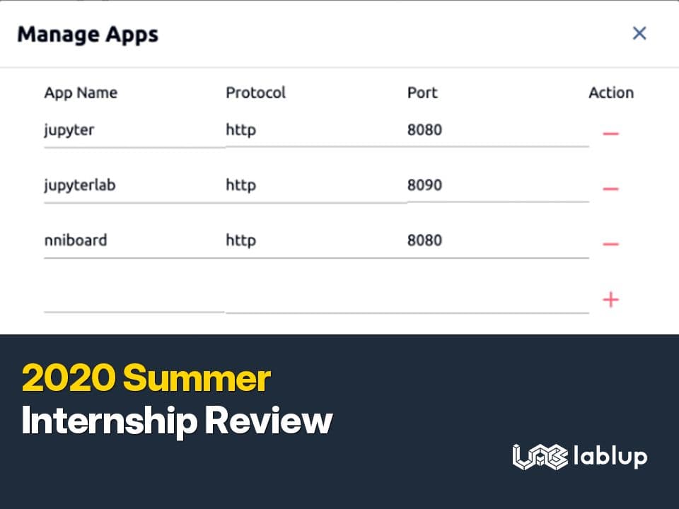 2020 Summer Internship Review