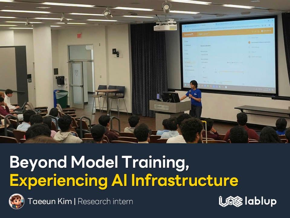 Beyond model training, experiencing AI infrastructure