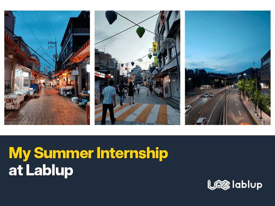 My Summer Internship at Lablup